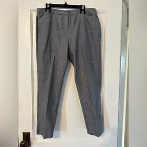 Grey capri pants